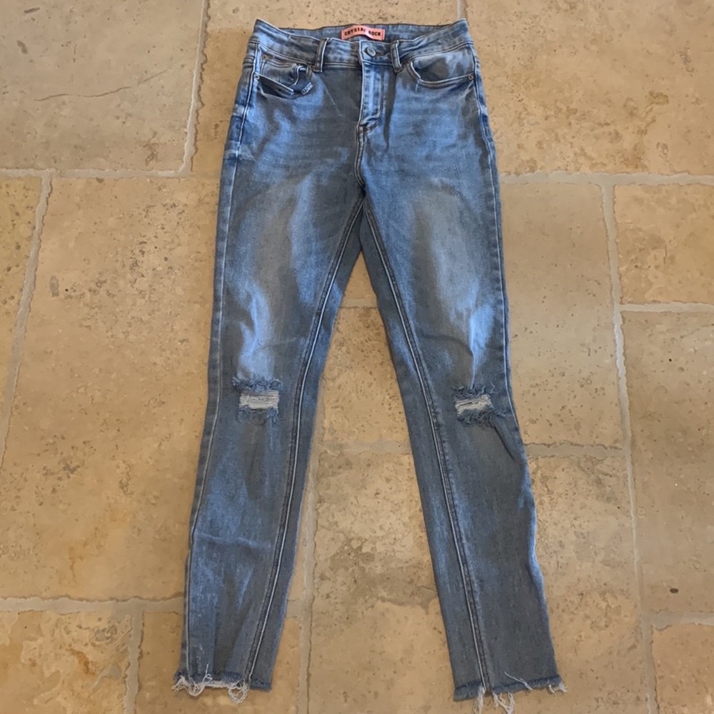 Cute jeans in the brand crystal rock